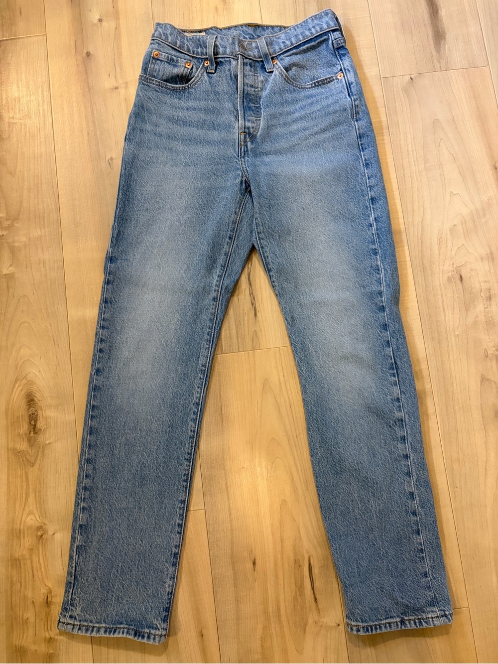 Levi's Light Blue Straight-Leg Women's Jeans